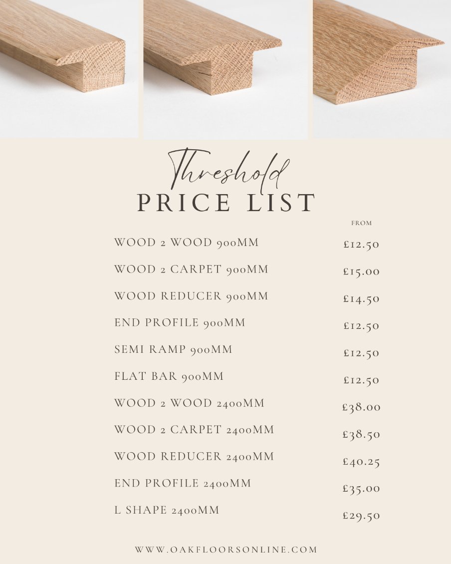 Look no further than our greatly priced Oak Door Thresholds.

oakfloorsonline.com/product-catego…

 #oakfloorsonline #thresholds #oakdoors