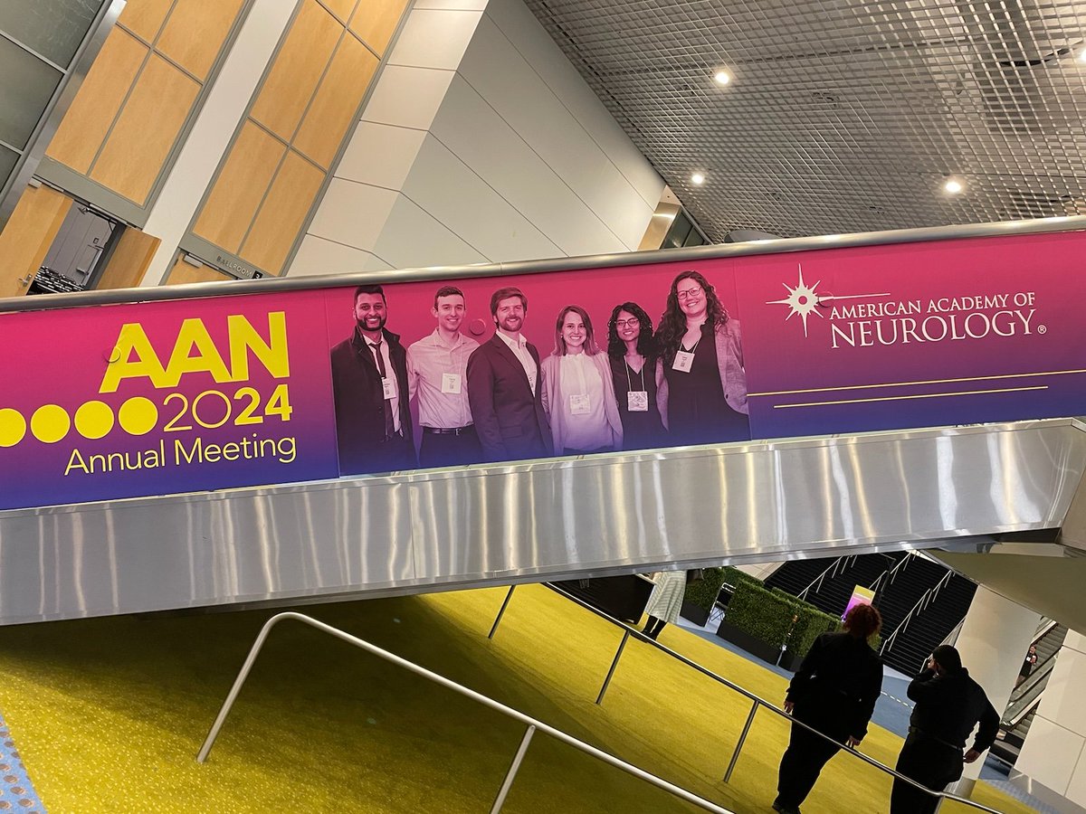 Amazing kickoff to #AANAM with a fantastic session with fellow educators on DEI in UME and GME! Imagine my delight to walk in and see a graphic of our highly successful and photogenic resident attendees from last year @URMC_Neurology!