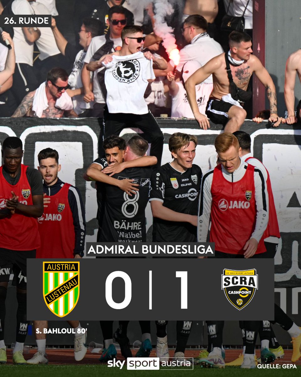SkySportAustria's tweet photo. Joker #Bahloul schießt den @SCRAltach zum Sieg im Ländle-Derby gegen @AustriaLustenau! #SkyBuliAT #ALUALT
https://t.co/gRxN9PYzmT https://t.co/EZZCnPmxwT