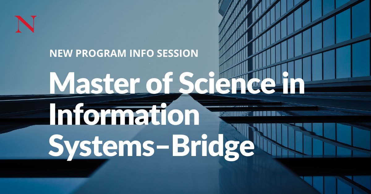 Considering a tech career but don't have a technical background? Join us for an informative webinar to learn more about our newest graduate program, Master of Science in Information Systems—Bridge, launching this fall! Register here: bit.ly/4aKdFmE . #technology #careers