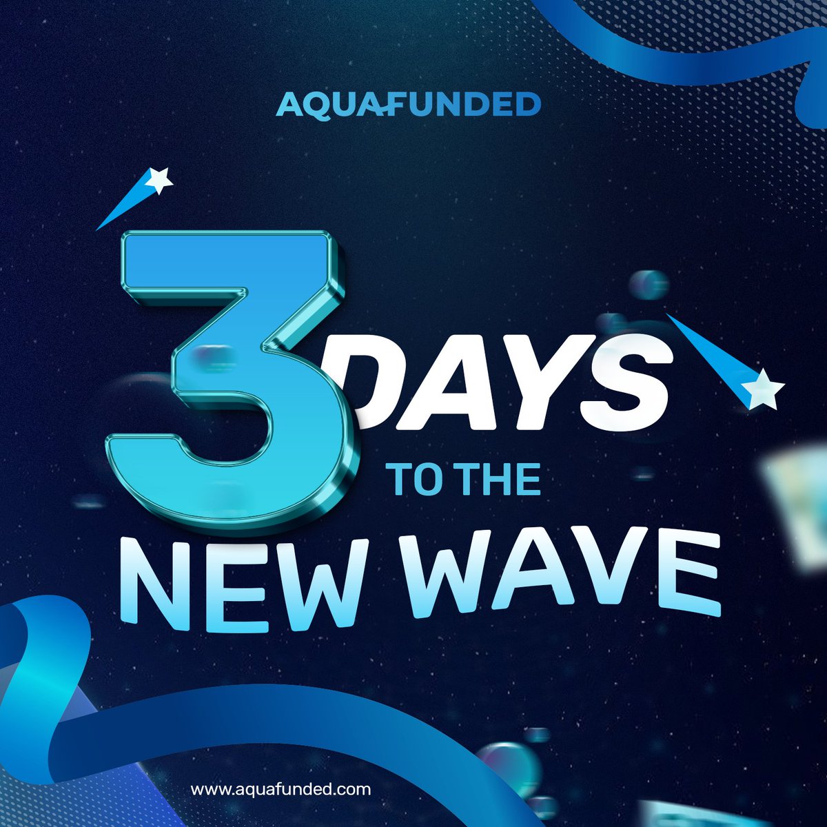 🌊 3 DAYS TO THE NEW WAVE 🌊 We are about to enhance all aspects of AquaFunded Today we are hosting 5 x $10k YouTube Giveaway 1️⃣ Follow @AquaFunded & enable notifications 2️⃣ Like, Retweet & Tag 3 traders 3️⃣ Watch our interview and subscribe youtu.be/Ur1U9W1x_Ks?si…