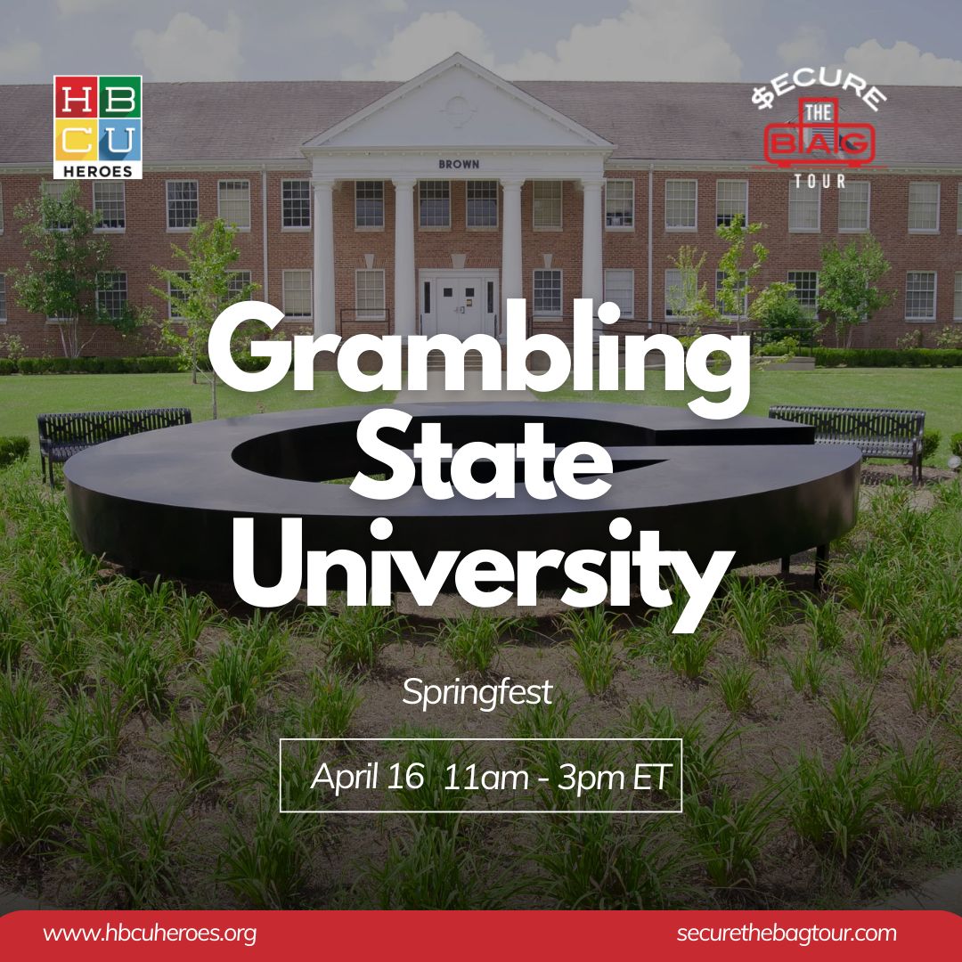 Register now!
buff.ly/468Akqv 

.
.
.
#ProTip #HBCUHeroes #SecureTheBagTour #FinancialEmpowerment #EmpoweringFutures #FinancialFreedom #HBCUNetwork #leaders #leadership #future #futureleaders #personaldevelopment #personalgrowth #professionaldevelopment #leadershipacademy