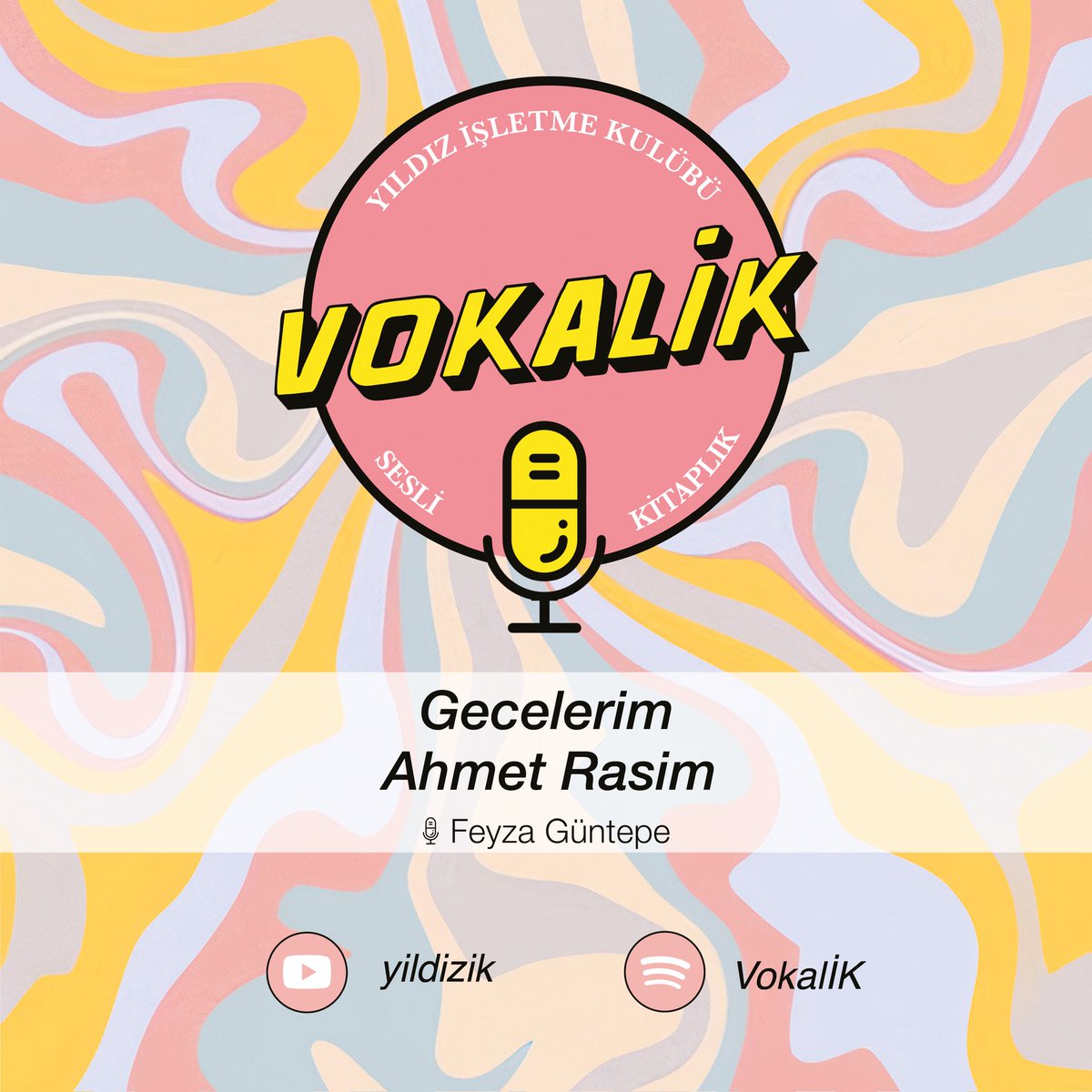 yildizik's tweet photo. VokalİK'in yeni bölümü “Gecelerim - Ahmet Rasim” şimdi YouTube, Spotify ve diğer platformlarda sizlerle! https://t.co/4F9wJMn4sw