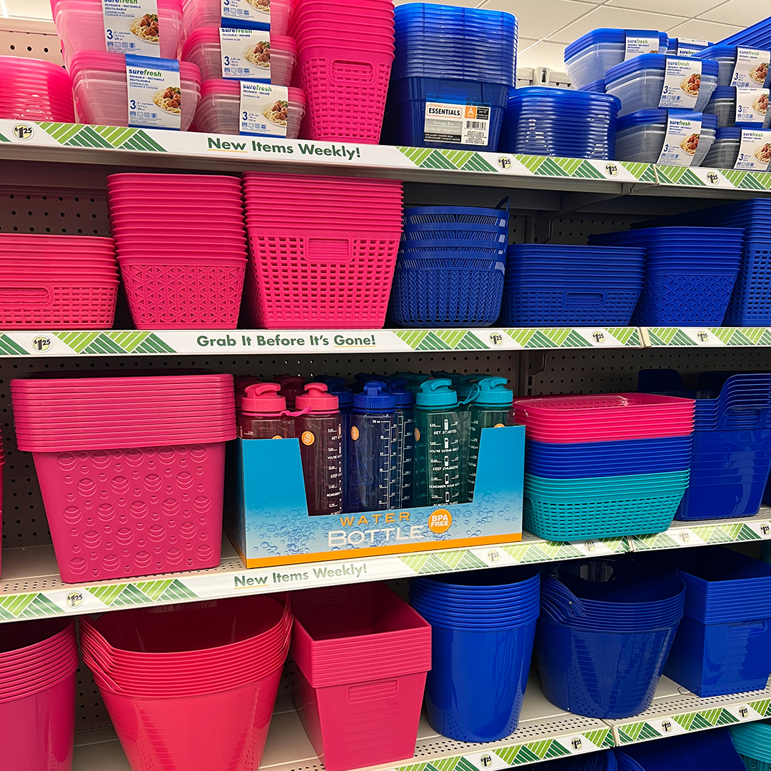 Dollar Tree Stackable Bins