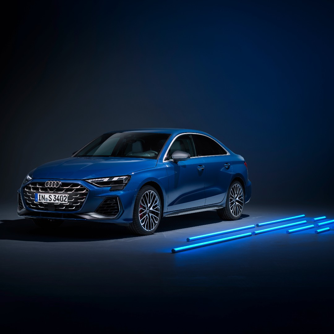 NI_Audi's tweet photo. High-performance, agile, expressive.
Introducing the new and improved Audi S3, packed with a range of exciting features that take it to the next level.

#Audi #AudiS3 https://t.co/z2xsF7qCps