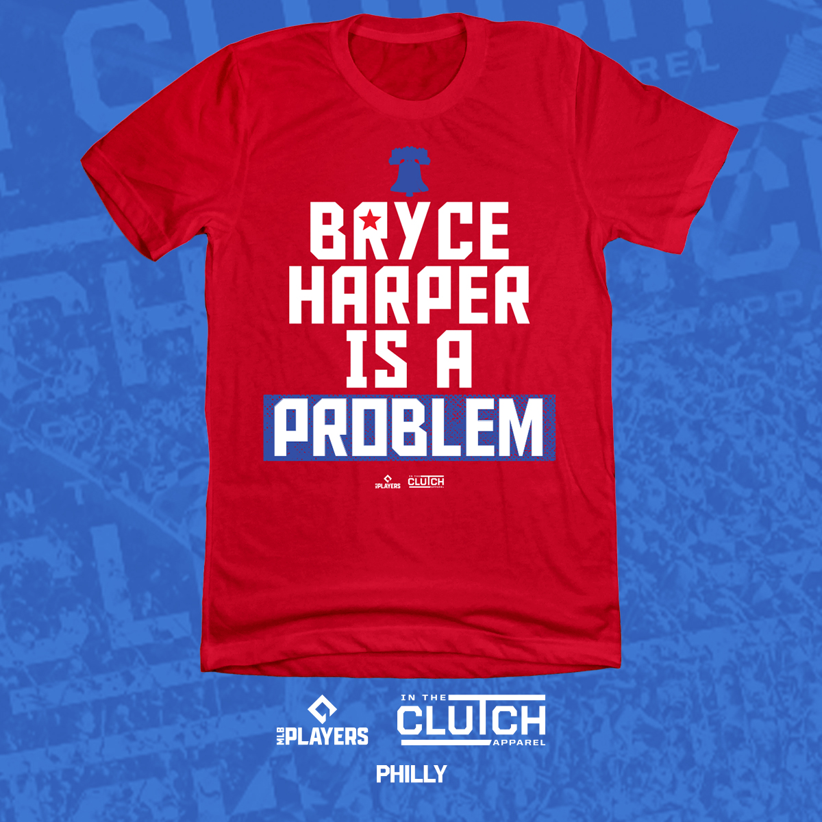 InTheClutchCom's tweet photo. BRYCE HARPER IS A PROBLEM.
@bryceharper3 👉 https://t.co/kZWwO7DQIc
.
.
#Phillies #BryceHarper #RingtheBell #PhiladelphiaPhillies #PhillyBaseball https://t.co/5ZpHt1v8uC