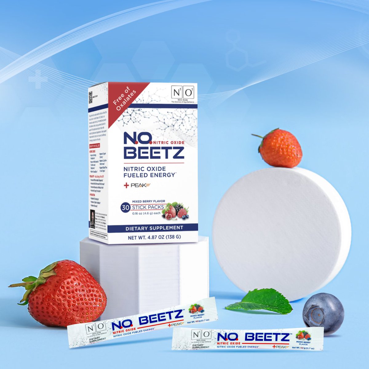 Elevate your energy and wellness journey with N.O. Beetz, where nature meets scientific innovation to fuel your life’s passions. Unleash the full potential of your cells with the dual power of beets and Patented Peak ATP! #PeakATP #NaturalEnergy #BeetBenefits #Nobeetz 🚀