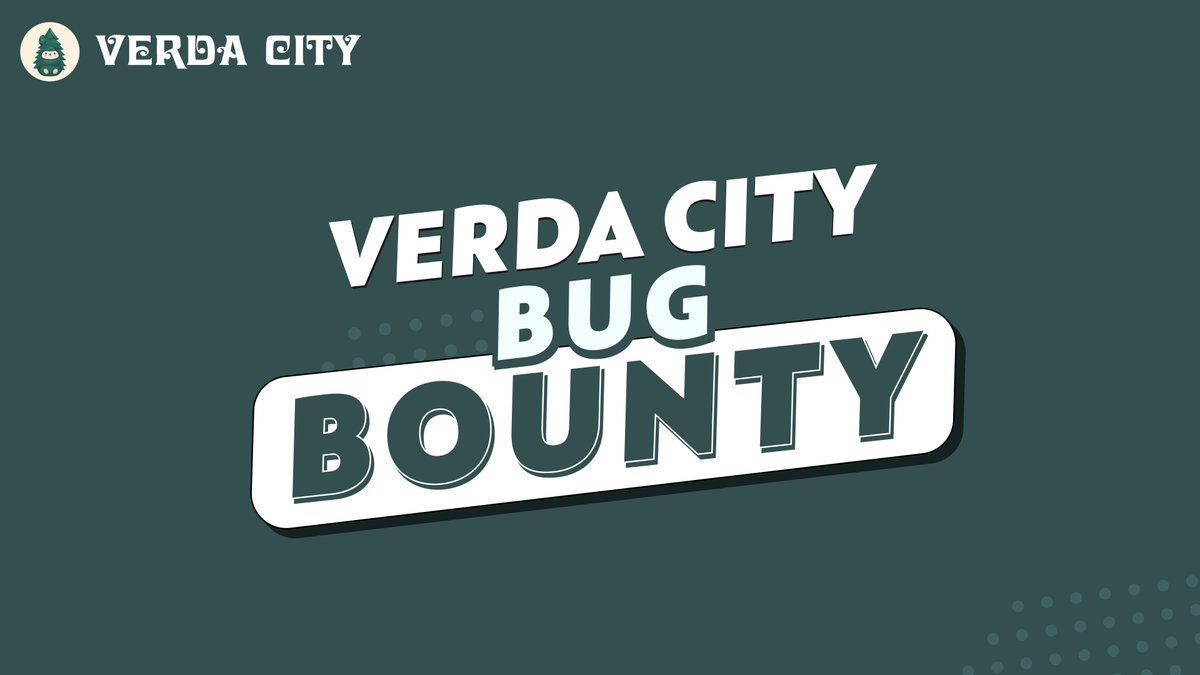 verda_city's tweet photo. Verda City invites you to participate in our Bug Bounty. 

If you discover a bug in Verda City, please report it to us promptly. We will reward $10 USDT for each verified bug. Please note that rewards will be granted only for the first report of a confirmed bug to avoid duplicate submissions.  

Our Bug Bounty program is continuously active, underscoring our commitment to enhancing the security and functionality of our platform. We encourage your active participation in our continuous improvement.  

Submit your bug report here: https://t.co/1pMY3GU94i