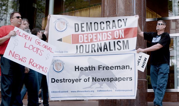 In “Stripped for Parts: American Journalism on the Brink,” Rick Goldsmith highlights the role of journalists in uncovering the story of hedge funds de-funding newspapers. buff.ly/3TPUe4Y