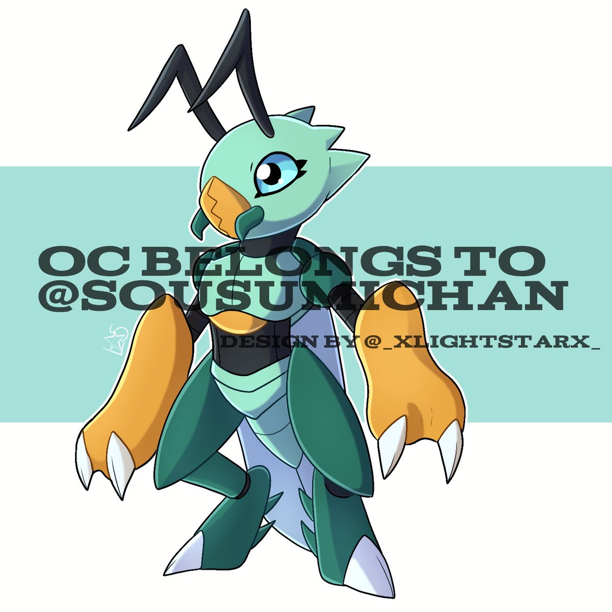 SouSumiChan's tweet photo. Meet my new main digifake partner Battamon!
To celebrate his reveal leave your questions about him in the comments 🥰#Digimon #digifake #battamon #デジタルモンスター #デジモン #digimonfanart #oc #partnerdigimon https://t.co/TbR6pZBcLM