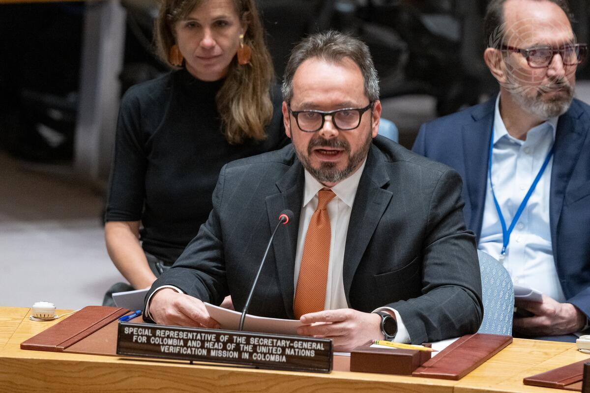 El desafío mayor para transformar la aspiración de paz en una realidad es canalizar la abundante voluntad política y el impulso impresionante de la sociedad civil en dividendos de paz cada vez más tangibles en los territorios. @CGRuizMassieu #UNSC 🇺🇳🇨🇴 👉 bit.ly/3VWK2du