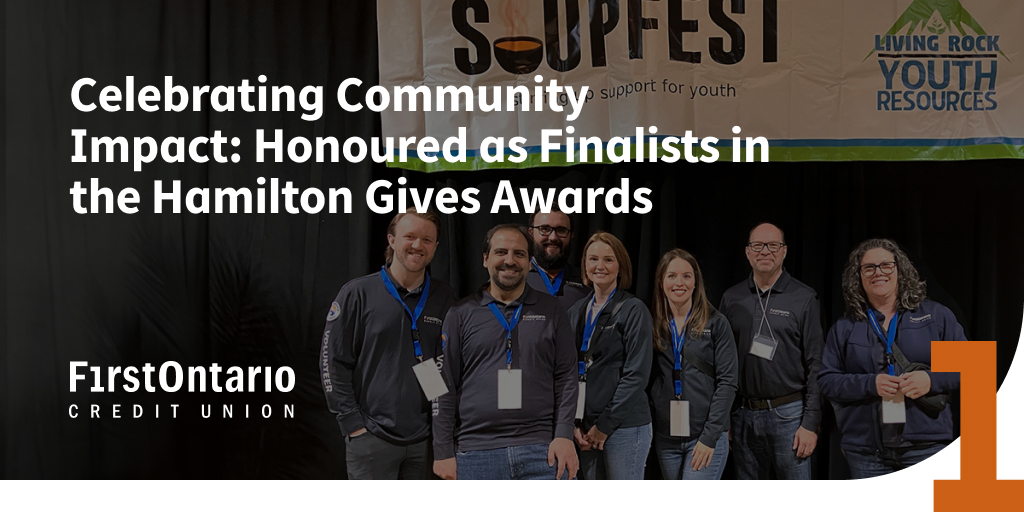 Excited to be a finalist for Employee Engagement at the first annual Hamilton Gives Awards! Thanks to the @hamiltonchamber for celebrating those who contribute to our community. Congrats to all finalists! Let's celebrate on May 8! #HamOnt #FirstOntario