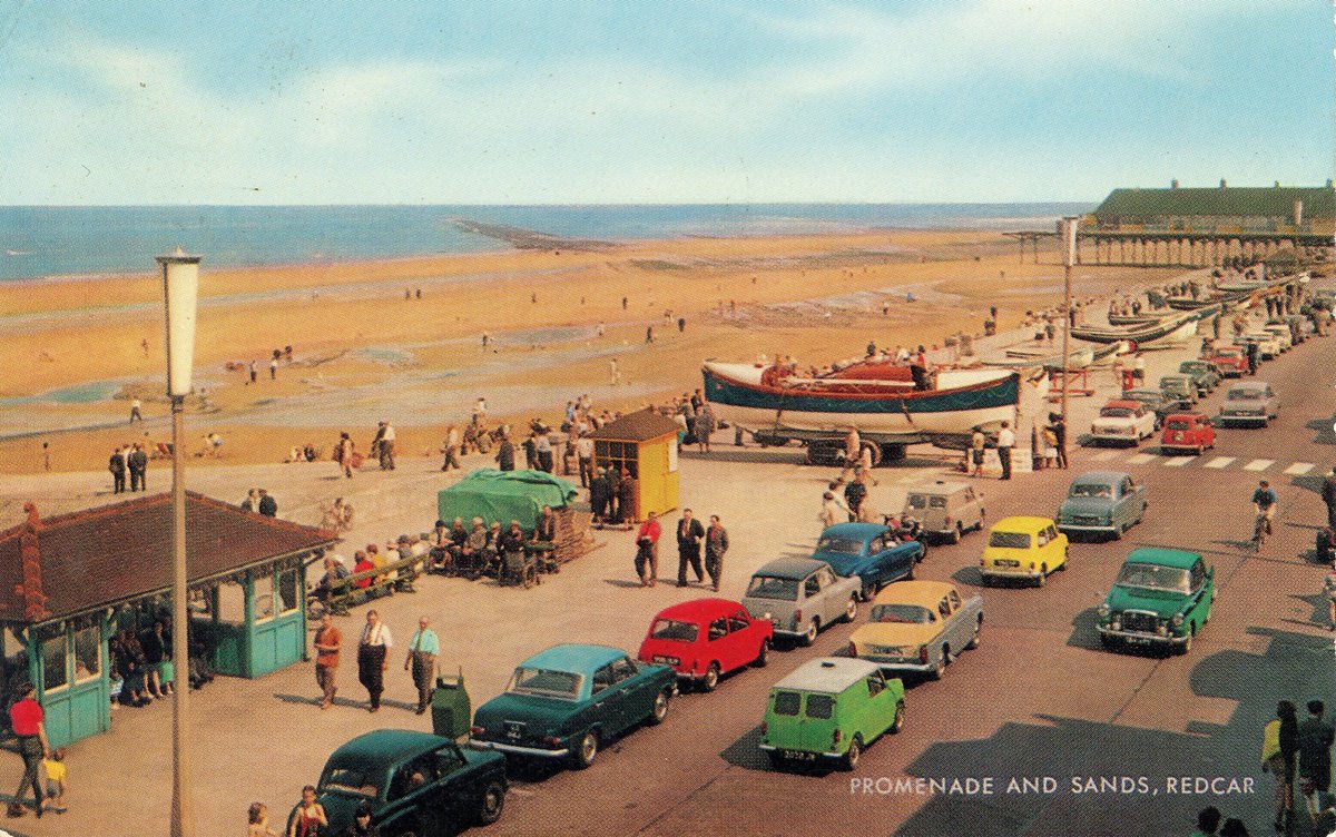 This is a more a drive 'Along the Prom, Prom, Prom' I just love the 1960s colours of Redcar Promenade and Sands, especially the cars. If you enjoy this you will enjoy my new ebook. On offer this weekend. See link above in profile.