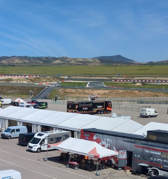 BathamsRacing's tweet image. Bathams Racing has arrived at Navarra, and by the looks of it are the first ! Plenty of time to get set up and ready for some testing and then racing in Supersport with Craig Neve and the BMW cup with Michael and and the Smith twins. @thebathams
