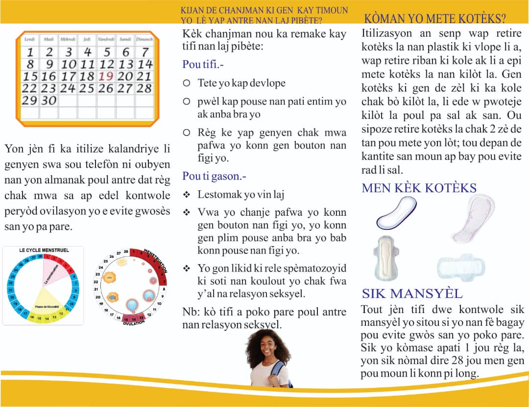 RefugeRef's tweet image. Ref-Haiti ak sipò patnè li yo tanko @wphfund ak @ONUFemmesHaiti pote en detay kèk enfomasyon #jèn 
 #Tifi ak #Tigason dwe konnen sou pibète.
Svp pataje, like, epi komante pou ede plis moun benefisye de enfomasyon sa yo
@ONU_fr ,@UNICEF,@OnusidaHaiti,
@USAID,@FabriceMauries