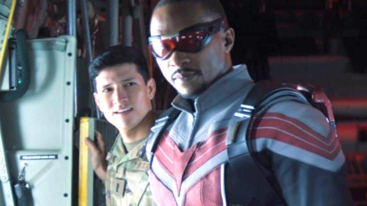 #CaptainAmerica: Brave New World is still somewhat a two-hander, but this time, Anthony Mackie's Sam Wilson and Danny Ramirez’ Joaquin Torres are teaming up. nerdist.com/article/captai…