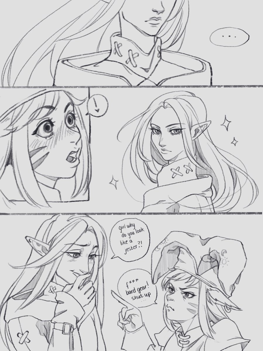 Maomauda's tweet photo. Cleaned it up cause I liked the draft 🌸 Chianna and Iceheart gonna be best buds #FFXIVART #ffxivheavensward #ffxivfanart #heavensward #iceheart #miqote https://t.co/W35s7A9ZQA