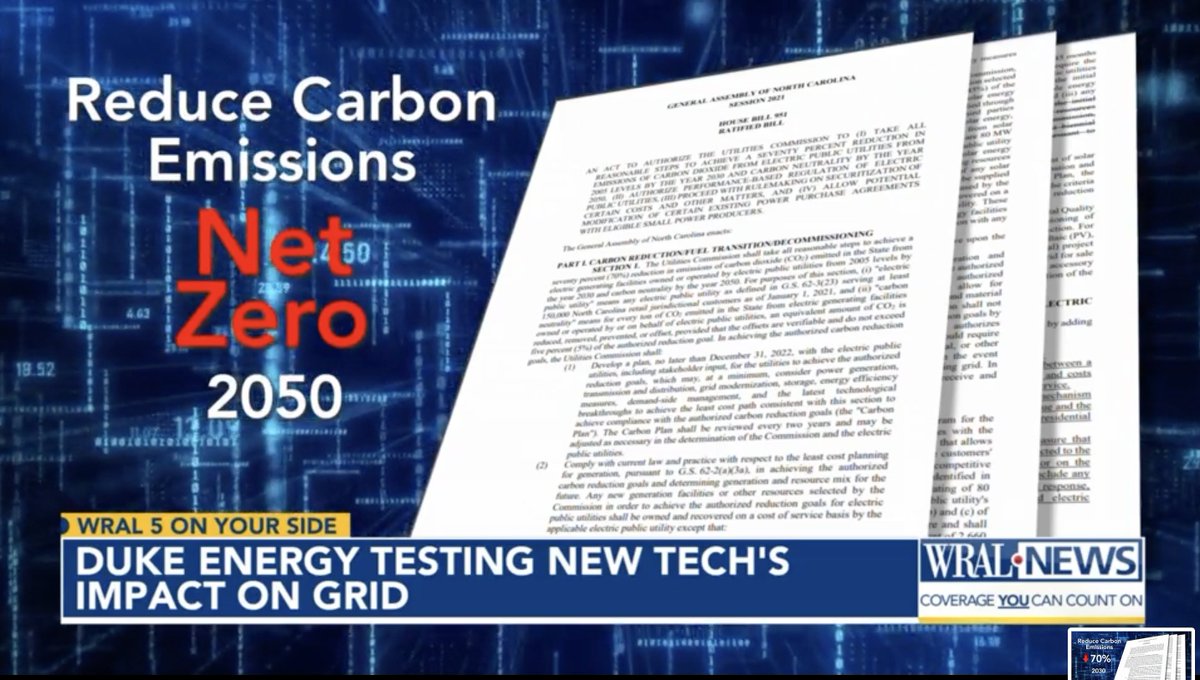NET ZERO by 2050 is the reason YOU are PAYING MORE FOR ELECTRICITY! Raleigh North Carolina WRAL news report here: wral.com/story/duke-ene… Marc Morano comment: Duke Energy spokesman calls gutting reliable coal power -- 'improvements' to the grid. Yet they are virtually…