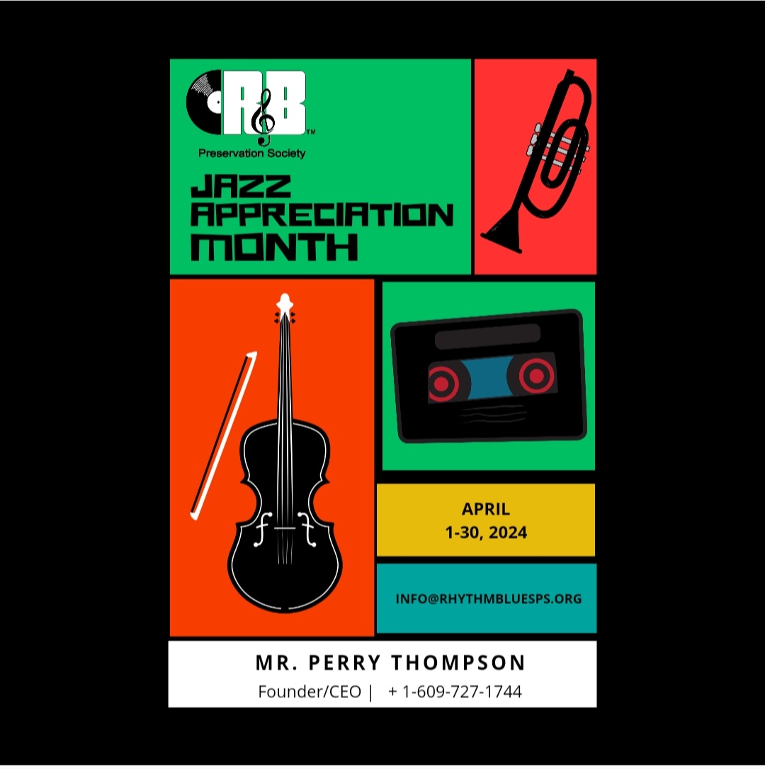 RBPS Celebrates Jazz Appreciation Month! #rbpsoc #blackmusicpreservationists #preserveblackmusic #BlackMusicCulture365TM #JazzAppreciationMonth