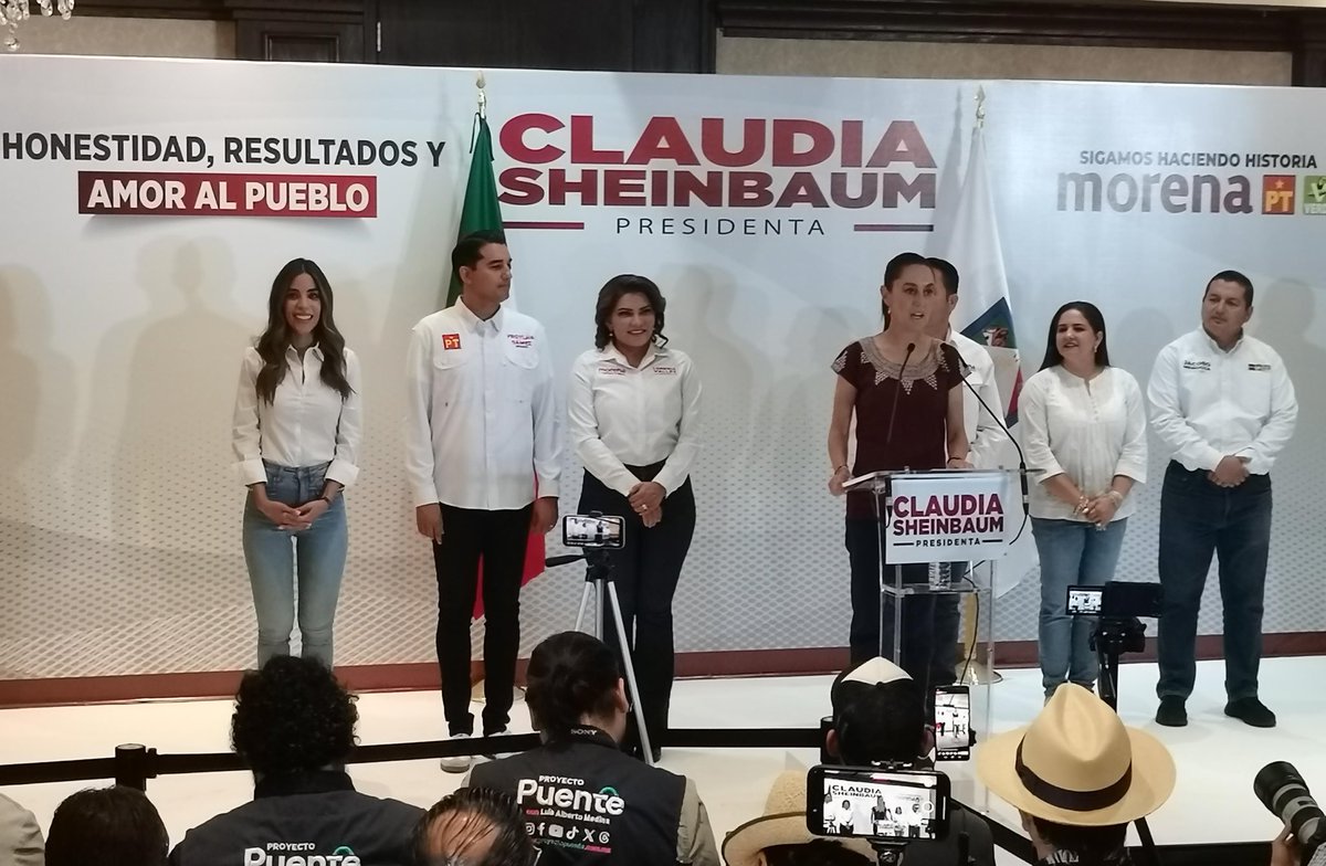 Bienvenida futura presidenta @Claudiashein 

#SonoraConClaudia
#DianaKarinaBarreras
#Distrito03