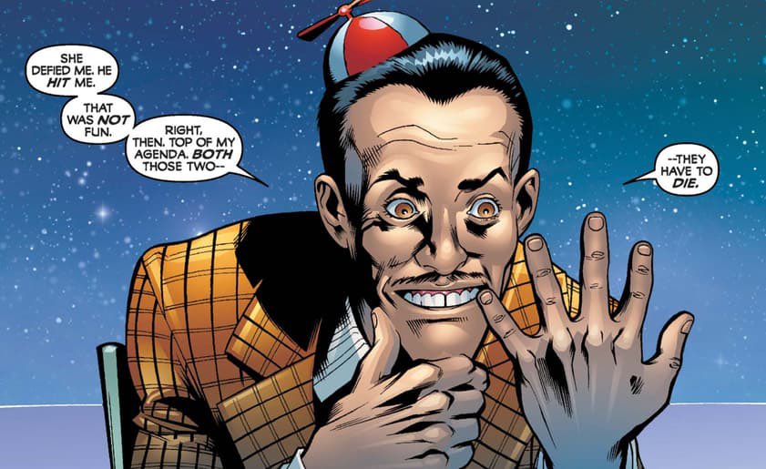 prfxsnatchedwig's tweet photo. #MutantSpotlight on #OmegaMutants: Mad Jim Jaspers

Sir James Jaspers, better known as Mad Jim Jaspers, is a formidable character in the Marvel Universe, first introduced in "Daredevils #7" in July 1983. This character was brought to life by the talented Alan Moore and Alan Davis. Jaspers is notorious for his reality-warping abilities, which rank him among the most powerful entities, surpassing even cosmic beings in certain narratives.

Jaspers possesses the ability to manipulate reality on a vast scale. He can reshape matter and energy, create complex tesseract spaces, and even distort the laws of physics. His power is so immense that on Earth-238, it necessitated the destruction of the entire timeline to prevent his influence from spreading to other universes. On Earth-616, his abilities continue to evolve, posing a threat so significant that it could lead to the chaos of the omniverse.

His early life in Finchley, London, and subsequent political career leading to his role as the Prime Minister of the United Kingdom showcase a complex character who combines super-genius intellect with a persuasive leadership style. His reign was marked by totalitarian measures against superhumans, using his S.T.R.I.K.E. force to enforce his oppressive policies.

One of his most dramatic periods was during the "Jaspers' Warp" saga, where his powers caused nationwide chaos, mutating the population and battling iconic heroes like Captain Britain. His powers allowed him to change forms and resurrect, demonstrating a level of invincibility until he was finally defeated by being teleported outside of the universe, where he had no reality to manipulate.

In the modern narrative, Jaspers reappears in various story arcs, displaying his enduring influence and the continual threat he poses. His ability to morph into different beings and resurrect the dead highlights the perpetual danger he represents to the Marvel Universe.

Jaspers' journey from a powerful mutant antagonist to a recurring threat in significant crossover events underscores the rich, evolving tapestry of Marvel's storytelling. His blend of unmatched power, intellectual depth, and complex morality makes him a standout character in the saga of mutants and their never-ending struggle for survival and dominance.

Oh, he also wears a different hat and suit in each panel he is in.
#MadJimJaspers #OmegaMutant #Daredevils #MarvelComics #RealityWarp #SuperGenius #BritishPolitics #MutantThreat