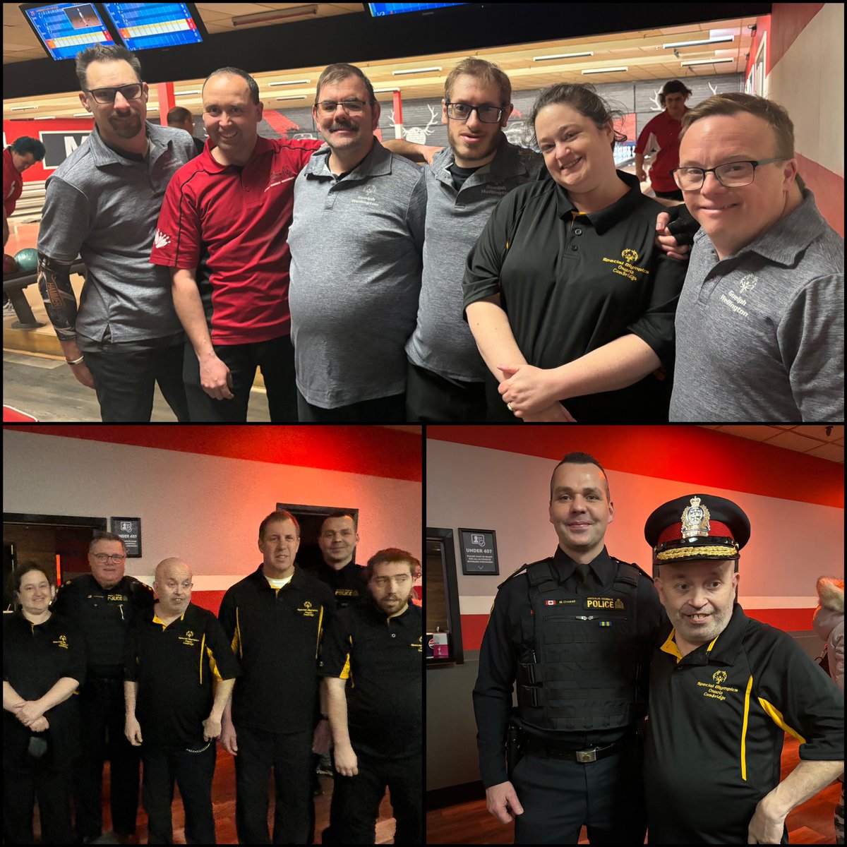 Having a great time with @SOOntario athletes today at @BowleroBowl Frederick Lanes! #Strike🎳