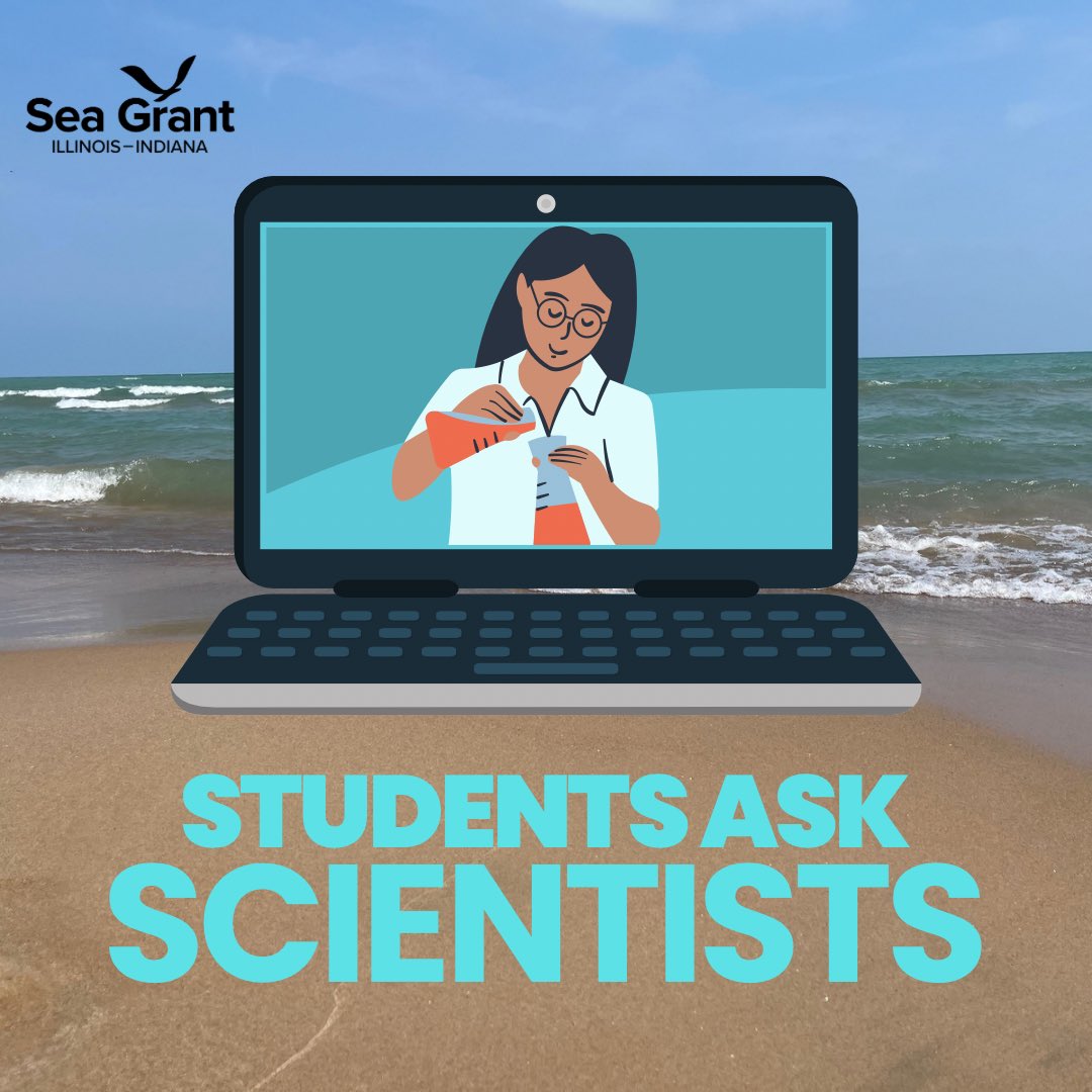How do you become a scientist? Invite a Great Lakes scientist to virtually visit your classroom to learn from their experience. Learn more about the Students ask Scientists program: iiseagrant.org/education/stud…