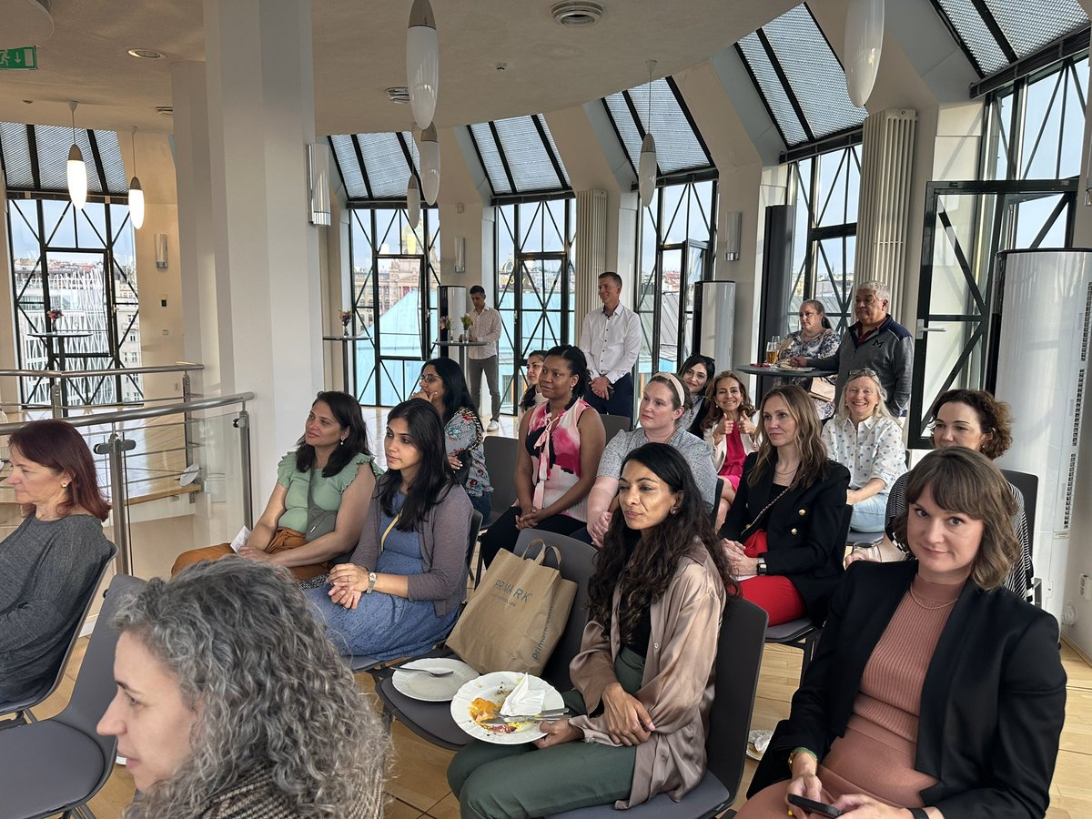 What a fantastic conference #ISHLT2024 <a href="/ISHLT/">The ISHLT</a> 
Ending it on a super note with the view &amp; an amazing turnout for our open reception. 
Prague was amazing, looking forward to Boston.