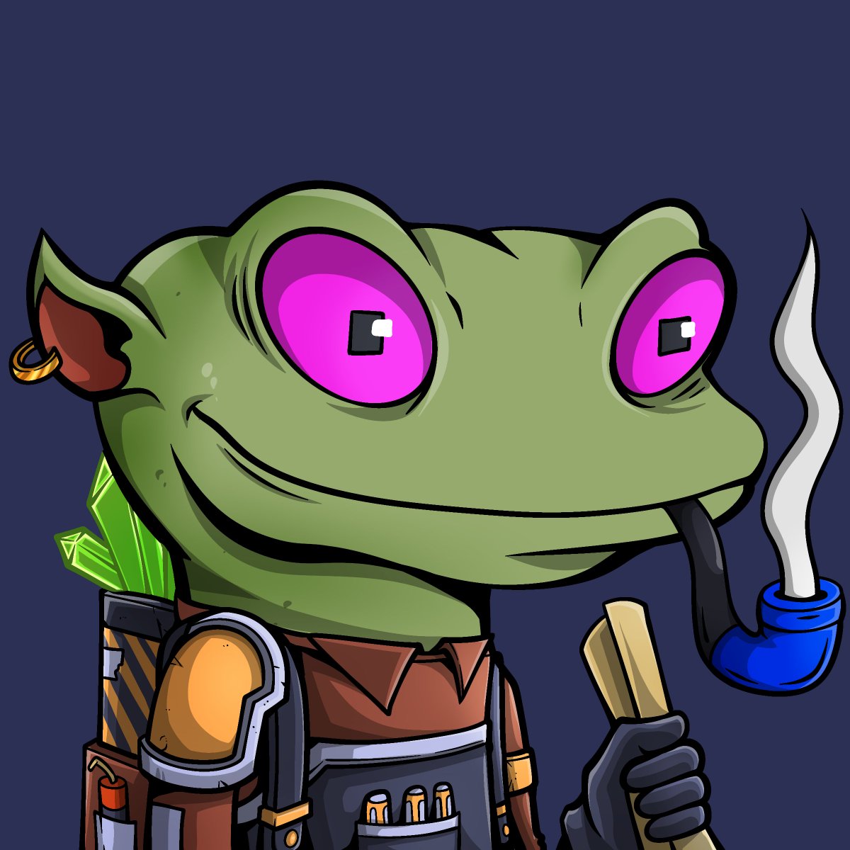 Hey Squad! I got something special for you today 😏 

I'm giving away 5 stackable WL spots for the upcoming <a href="/SnekkiesNFT/">Snekkies</a> mint 👀⛏️ YES, STACKABLE!!!!

How to enter:
⛏️ Follow <a href="/SnekkiesNFT/">Snekkies</a> &amp; <a href="/Knackfish/">Luca | Knackfisch</a> 
⛏️ Like &amp; Repost
⛏️ Enjoy your weekend!

How cute is this Orc?