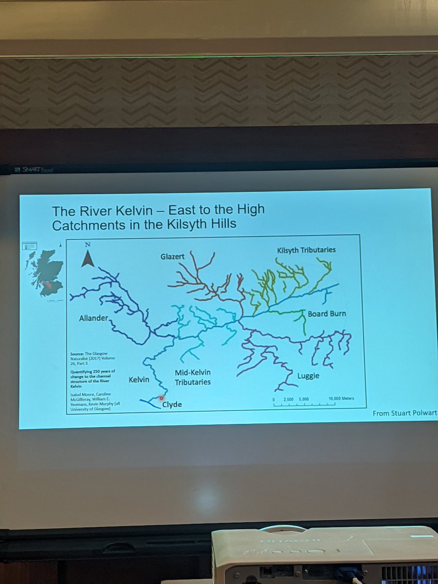 Fascinating Tony McManus Memorial Lecture 'Following the White Path to the River Kelvin' by Patrick Corbett at Glasgow Geopoetics day. Well done all @nbissell @SCGeopoetics
