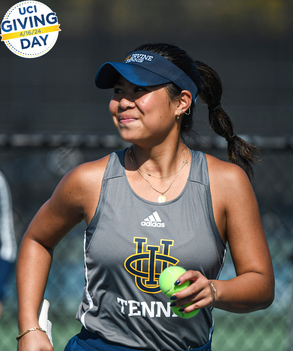 Fellow Anteaters, this post is for you! #UCIGivingDay is 3 DAYS away, and we hope you’re just as excited about supporting the UC Irvine Women's Tennis team as we are! Please visit givingday.uci.edu/WomensTennis to make an early gift! #TogetherWeZot | #UCIGivingDay