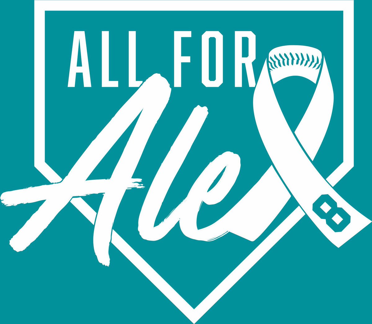 Today we join teams across the country by going teal in honor of Alex Wilcox.

#AllForAlex x #NoOneFightsAlone🦋