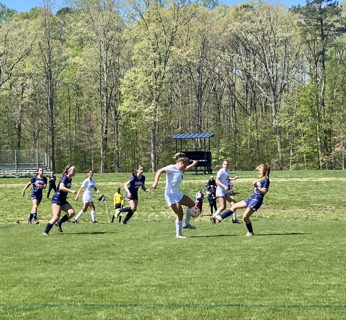 SAINTS Soccer gets the win, 2-1 over Trinity at Meadowview. Great team effort. S Schubmehl goal assisted by A Safran. D Atkins game winner on PK. A Abernathy with 8 saves! @StCatherinesRVA