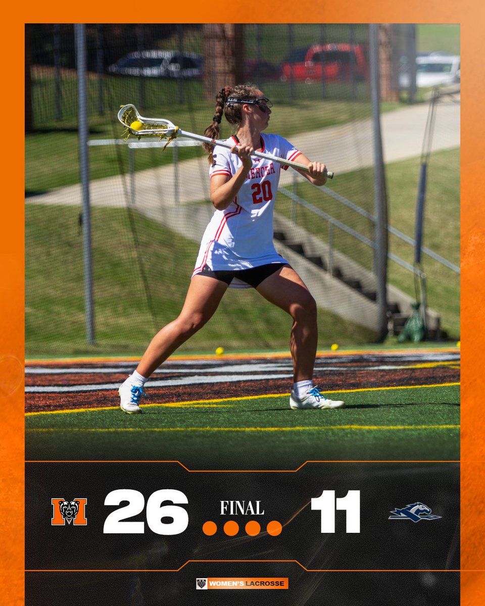 Bears Win! Put together another great second half and tied the single-game program record with 26 goals! #BTB