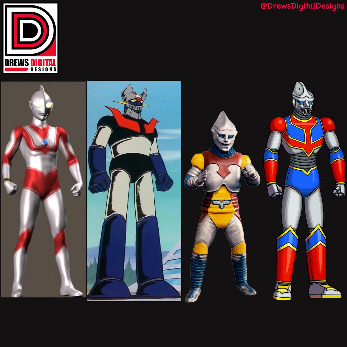 DrewsDigitalD's tweet photo. I drew "Jet Jaguar 2.0"
Inspired by #ultraman and #mazingerz
How does he look? 🤔
@Drewsdigitaldesigns #drawing #manga #anime #design #digitalart #artwork #graphicdesign #illustration #art #character #characterdesign #digitalartwork #drewsdigitaldesigns #jetjaguar #godzilla #robot #superrobot #mecha #kaiju #hero #smile