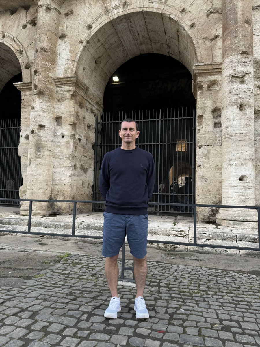 Favourite part of Rome was following in the footsteps of my Grandad, over 80 years since he stood outside the Colosseum circa 1943. He was 101 a few days back so showing him the pictures and hearing about his time in Italy was very special. 🇮🇹