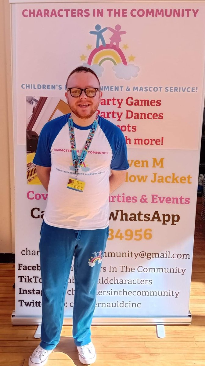 Steven M (Mr Yellow Jacket) loves his brand new baseball top! ⚾️ 👕 🌈💛

Thank you to Custom Printz for doing such an amazing job as always. 💥

We will be using Custom Printz from now on for all  of our staff uniforms. 🌟 

#charactersinthecommunity #mryellowjacket