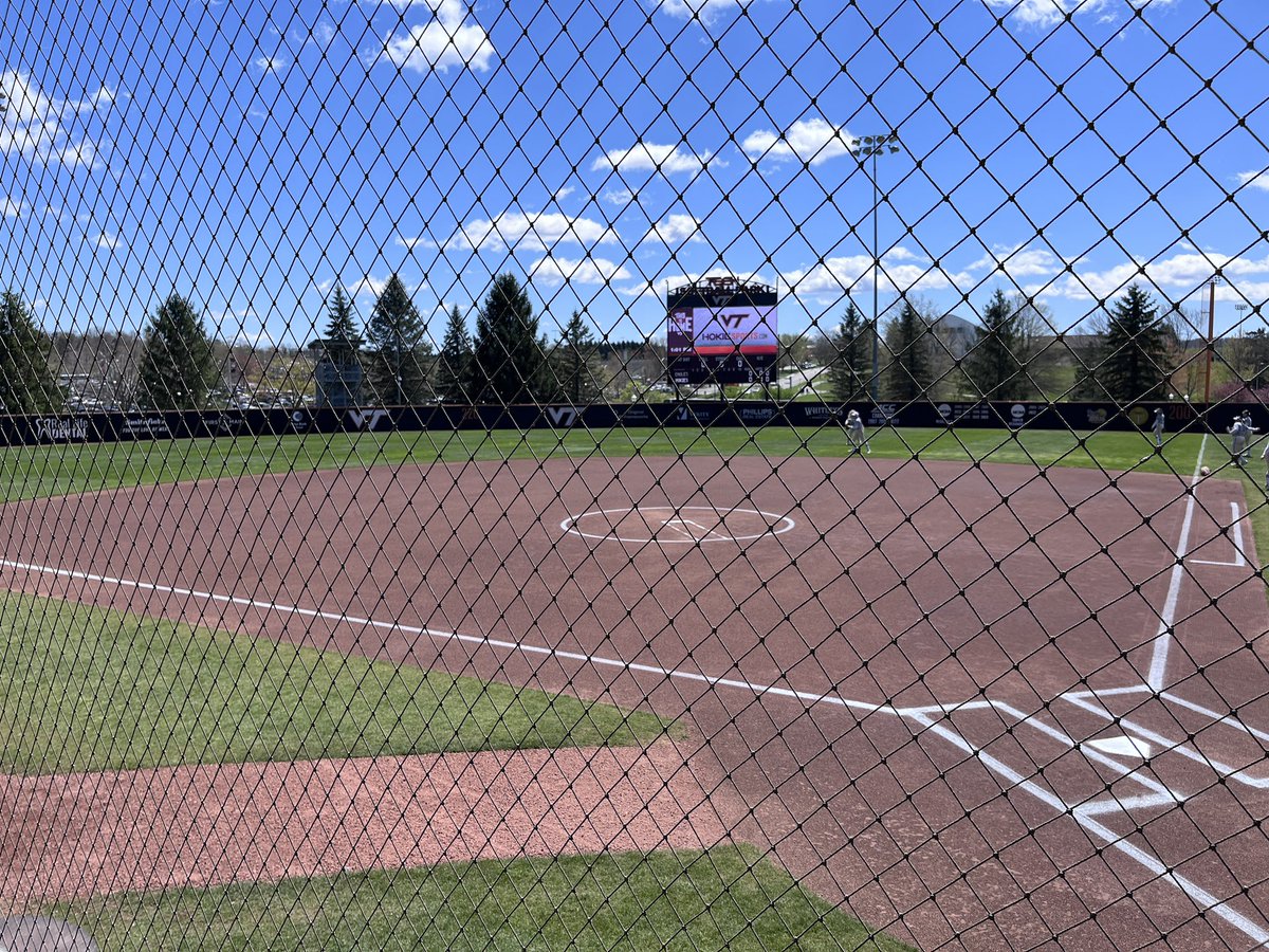 We’ve got some home run weather at Tech Softball Park. The No. 16 #Hokies will play Boston College in Game 2 of the series at 2 p.m. You can watch on ACCNX while following along with my coverage for @TechSideline.