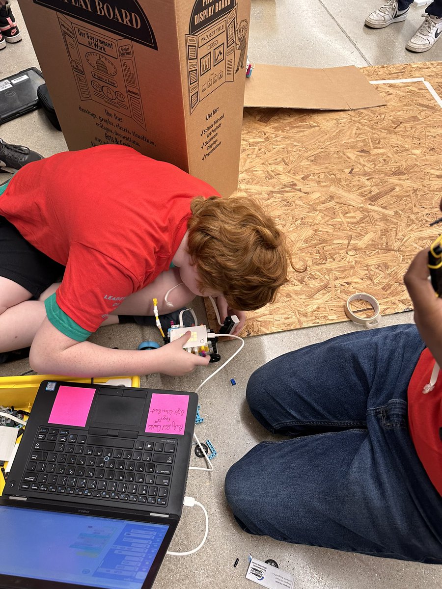 Our “Leaderbots” joined Elementary and Middle School students from across the county at the Onslow County Schools Robotics Competition today!