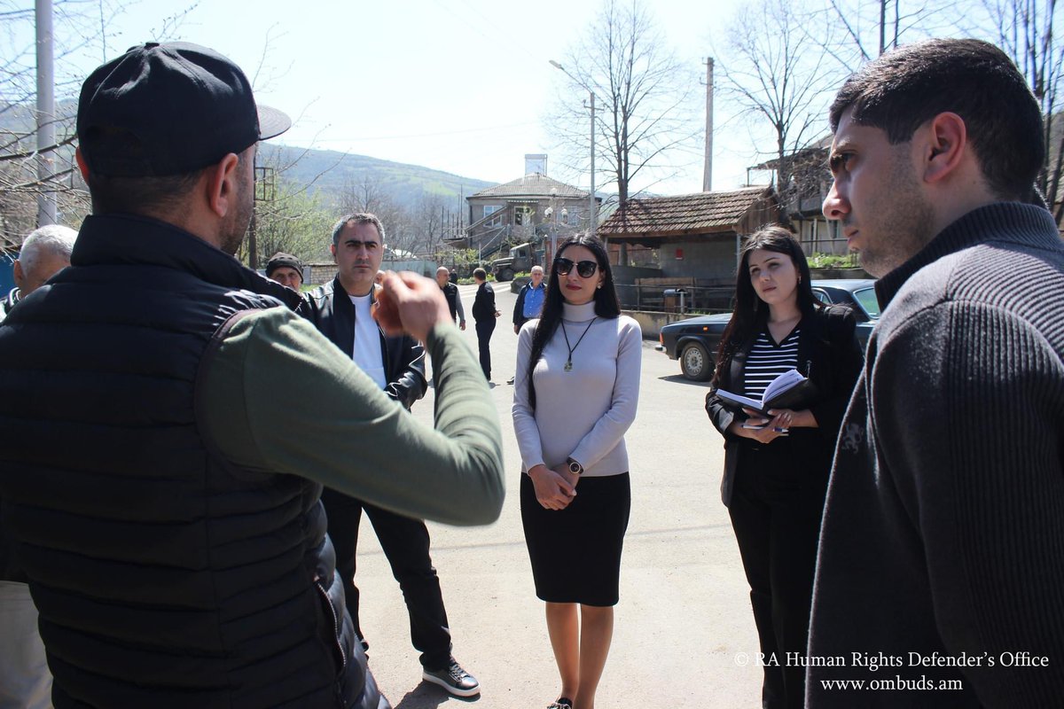 On April 11 and 12, along with the representatives of the #HRDO we had meetings with residents and administrative heads of Movses, Nerkin Karmiraghbyur, Berkaber, Voskepar, Voskevan, Kirants settlements in #Tavush region.