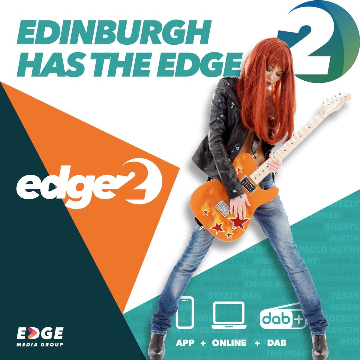 I’m live playing the tunes across Edinburgh &amp; the Forth Valley until 9pm #Edge2 #EdgeMedia #EdgeRadio #Edinburgh #Radio #Tunes #scottishcapital #CommercialRadio #RadioPresenting