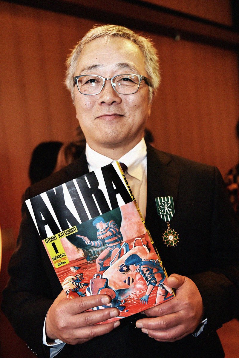 Happy Birthday to Akira creator Katsuhiro Otomo who turns 70 years old today! 🎉🎉 Reminder that a new Akira anime adaptation is currently in production from studio Sunrise