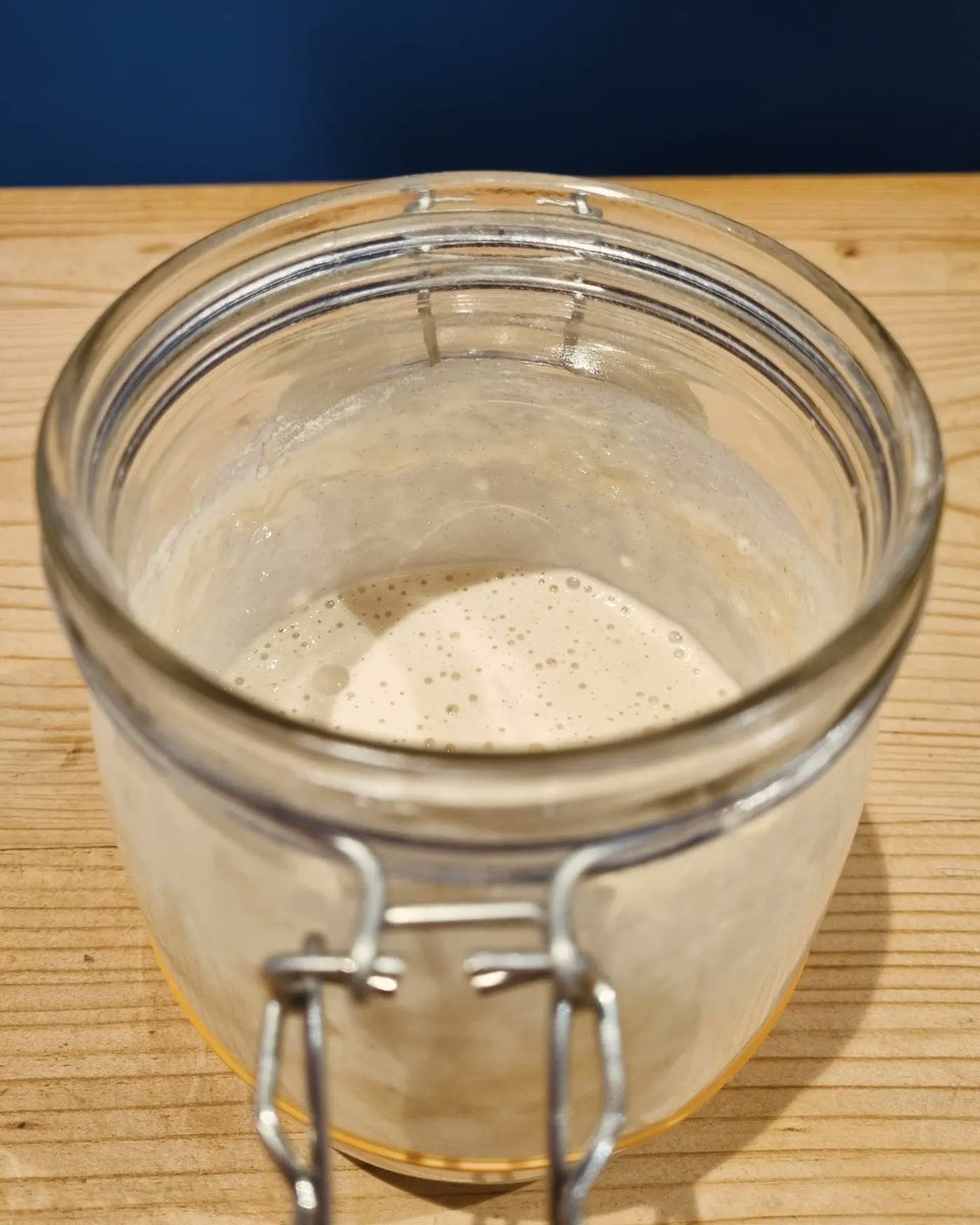 Following the tragic death of my previous sourdough starter (RIP Vincent Van Dough), I am delighted to announce the arrival of my new sourdough starter! Welcome to the world Maddoughna, can't wait to bring back Sourdough Saturdays/Sundays together! 🍞🥐🥖