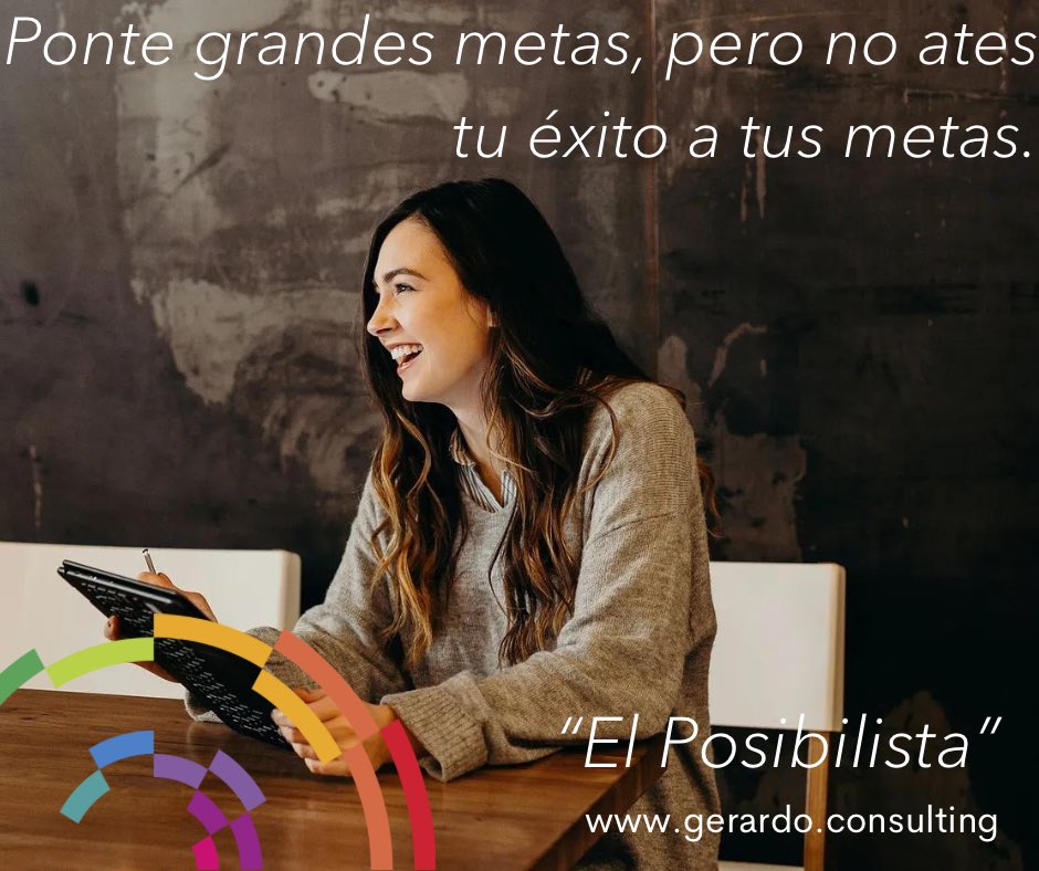 El éxito siempre estará condicionado al grado de logro y desempeño  con el que nos conduscamos en cada momento del proceso. El resultado es consecuencia del proceso. 
#elposibilista #negociandoacolor #businessstewardship