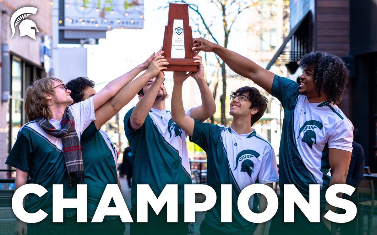 🏆 SMASH ULTIMATE CHAMPIONS 🏆 Michigan State University Smash wins the first ever Big Esports Championship!!! #SpartansWill #EsportsSchool #GoGreen