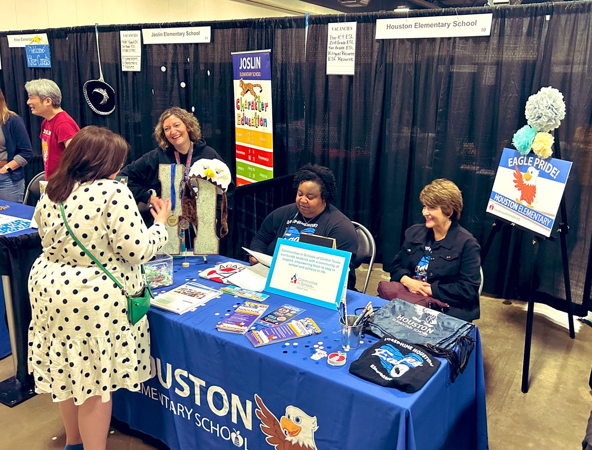 Thank you @WeAreAISD @AustinISD for an AMAZING 🌟 Teacher Career Fair day! @Sonaya_AISD @BHosack23 @amiemortiz @AustinISDTD @AustinISD_OID