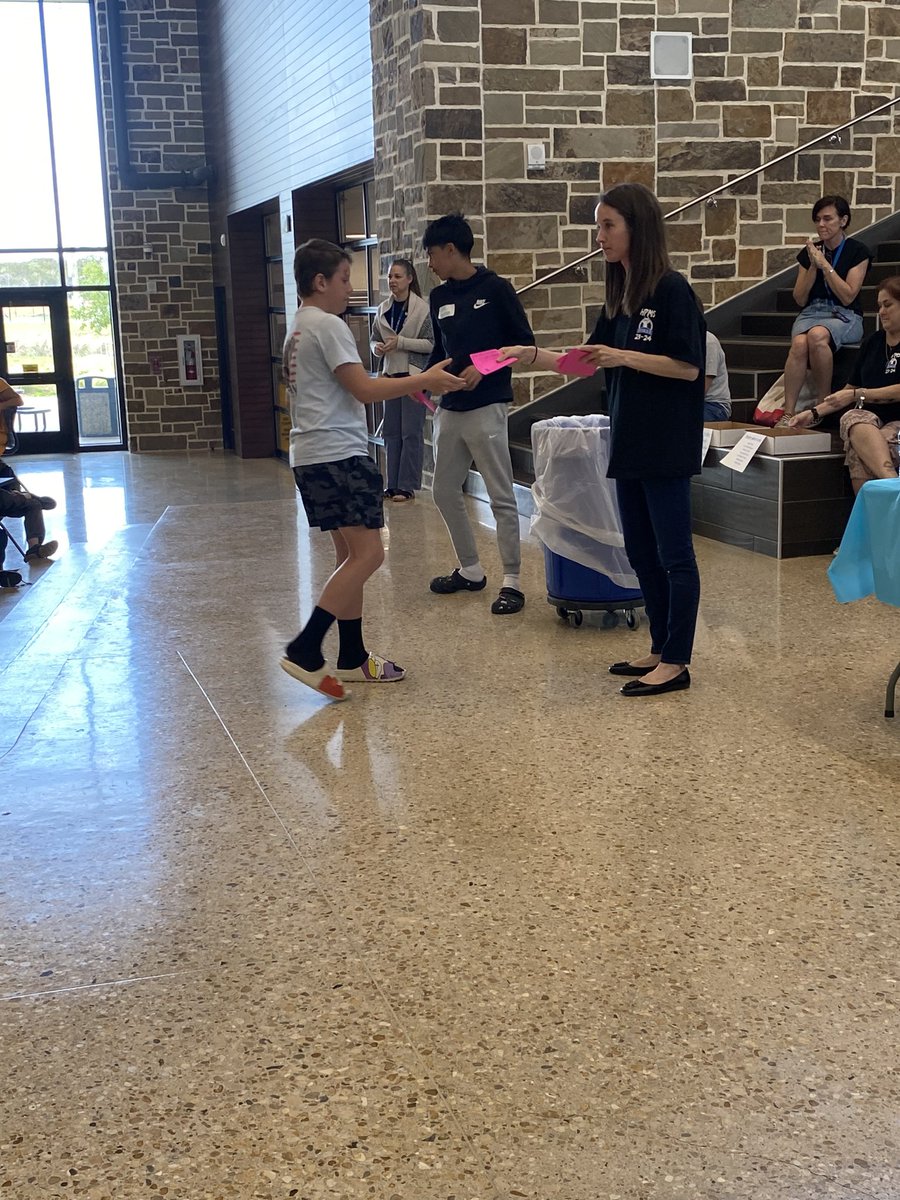MrsG03812's tweet photo. STAAR Olympics ended with a pizza lunch &amp; entered tickets for prizes.  Some received Taco Casa certificates, Spikes shirts, Pokeman cards, or Snack Shack coins.  Top winners received a Michael Jordan baseball card, JBL Bluetooth speakers, or AirPods. Huge thanks to ALL! https://t.co/6yrhW2aloT