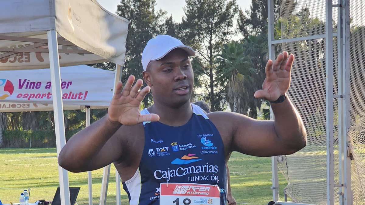 🇪🇺🇮🇨 Un equipazo que se va para el Campeonato de Europa 

<a href="/Yasiel_sotero/">Yasiel sotero</a> - lanzamiento de disco 
🥏 64.18 metros 

I Jornada de la #LigaJoma 🥇

¡Estamos de vuelta!