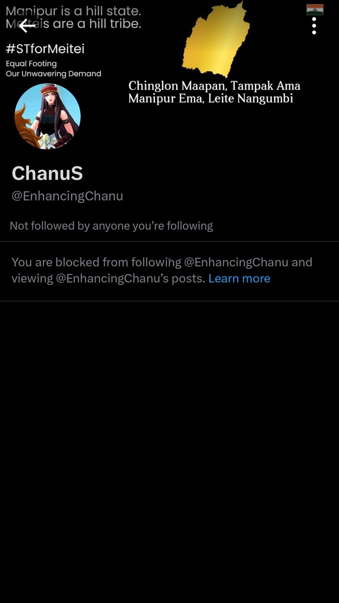 debunkedthelie's tweet photo. @pbkhuptong @EnhancingChanu Pathological liars and bigots #Chanus peddling lies everywhere after hiding from me?? @Paari_Athouba indoctrinate her more and tell her not to hide and face me. https://t.co/qYe2uldvf3