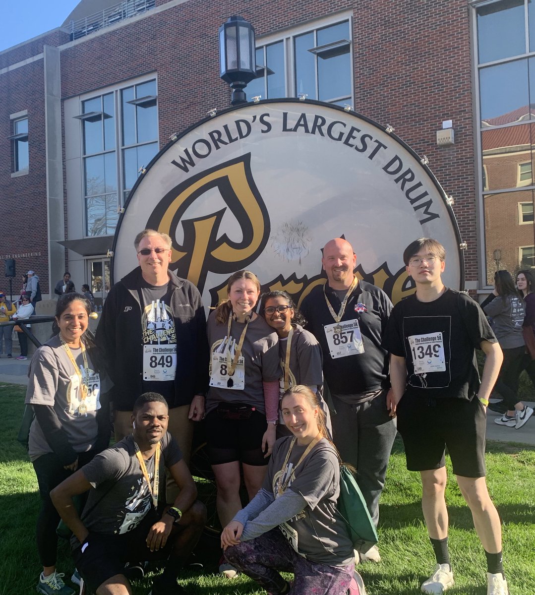Andy Mesecar (@andymesecar) on Twitter photo Thanks to <a href="/andymesecar/">Andy Mesecar</a> lab students for coming out to support the <a href="/PUCancerInst/">Purdue Institute for Cancer Research</a> Challenge 5k run…well they ran and I walked with Gail. Thanks to <a href="/andymesecar/">Andy Mesecar</a> lab students for coming out to support the <a href="/PUCancerInst/">Purdue Institute for Cancer Research</a> Challenge 5k run…well they ran and I walked with Gail.
